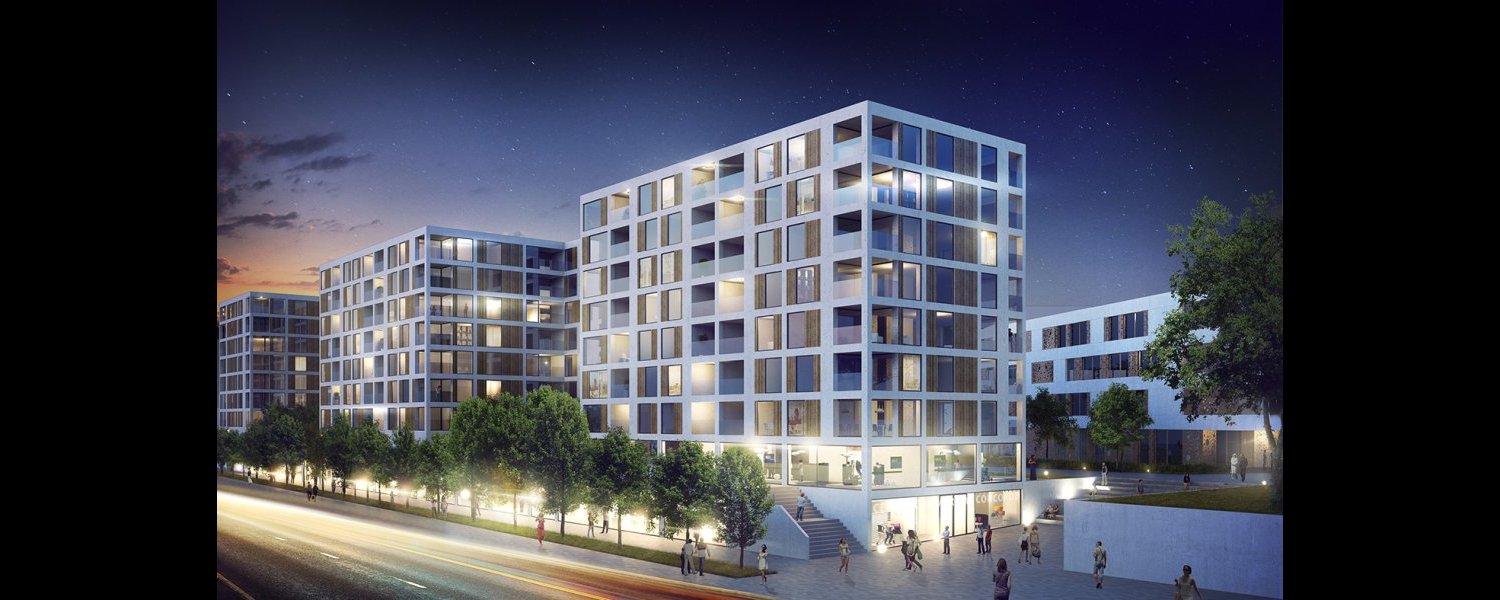 Vue sur les logements de nuit © Ferrari Architectes