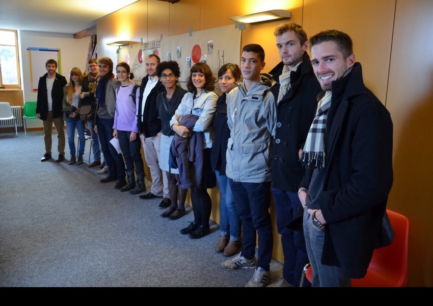 14.11.15 Expo Passage sous-voie - Etudiants de l'hepia