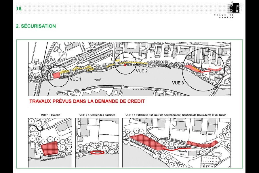 Extrait de l'annexe au rapport de la commission des travaux et des constructions