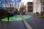 Chemin des Ouches à proximité de l'école